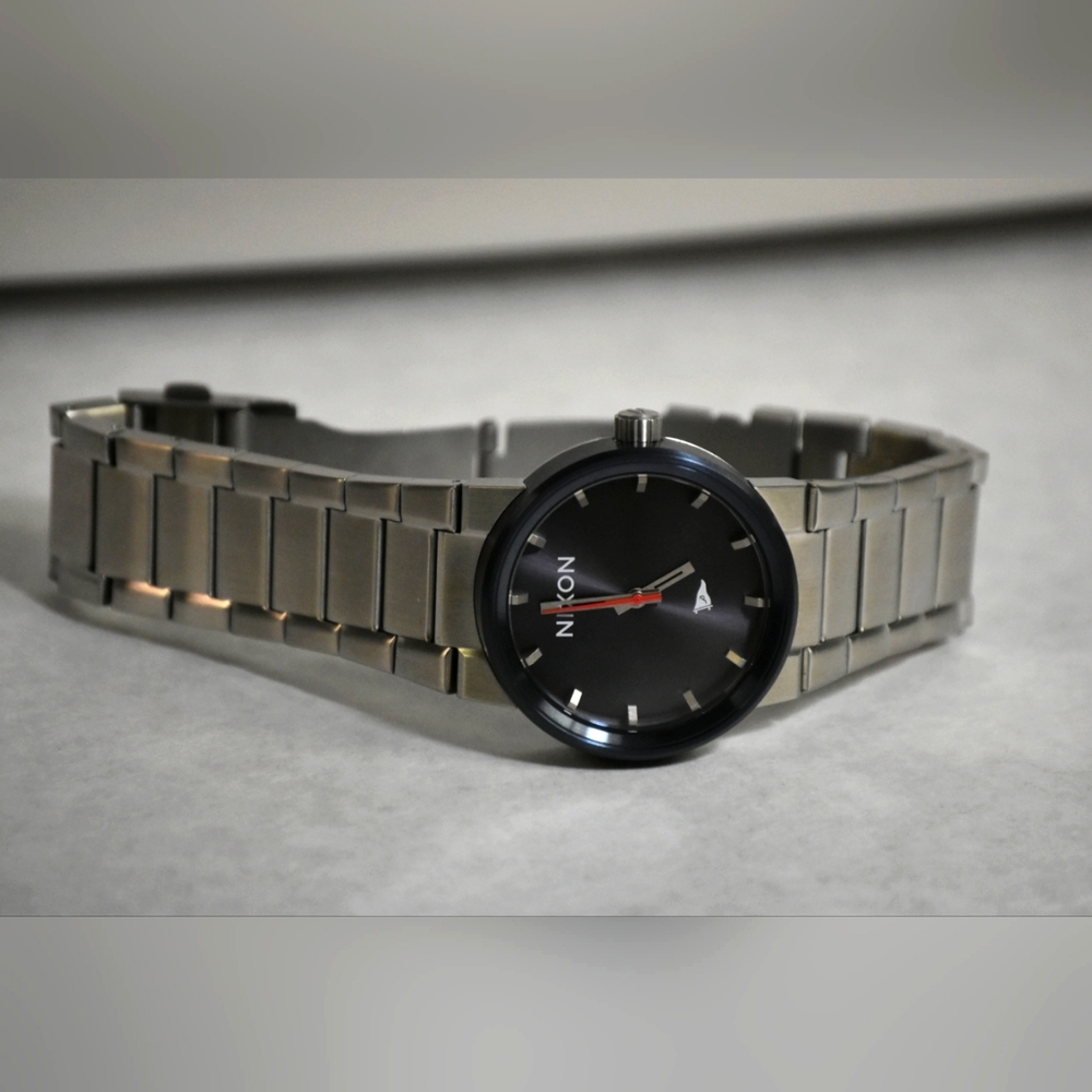 Nixon Cannon Stainless Steel Watch